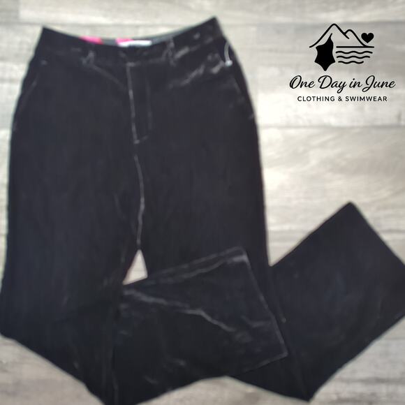 Acorn Silk Blend Velour Pants Size 4 - Picture 1 of 6